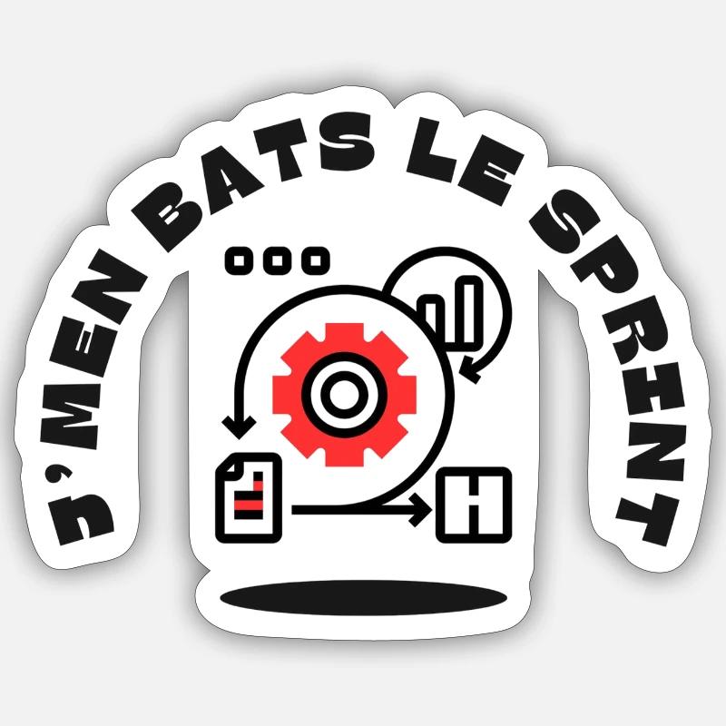 Sticker Größe S (10 x 10 cm) -