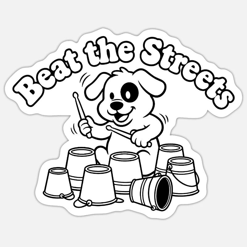 Sticker taille S (10 x 10 cm) - 