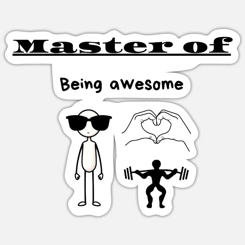 Sticker taille S (10 x 10 cm) - 