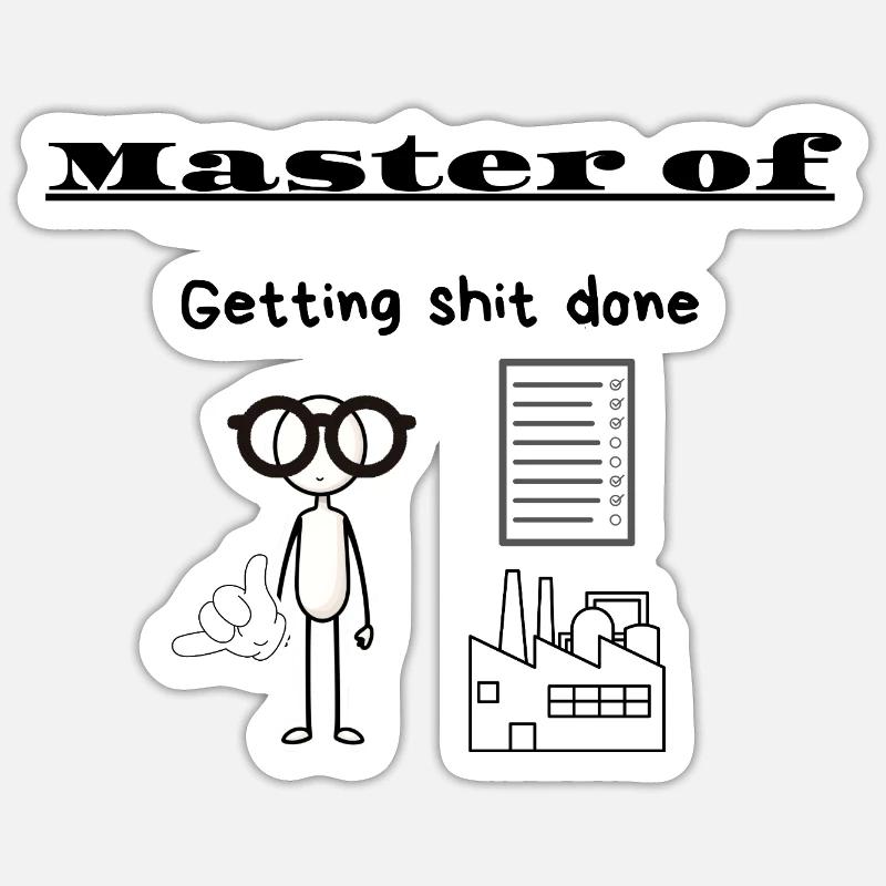 Sticker size S (10 x 10 cm) - 