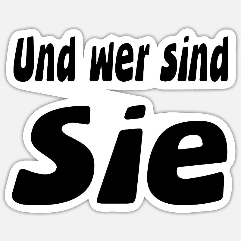 ils - Sticker taille S (10 x 10 cm) - blanc mat