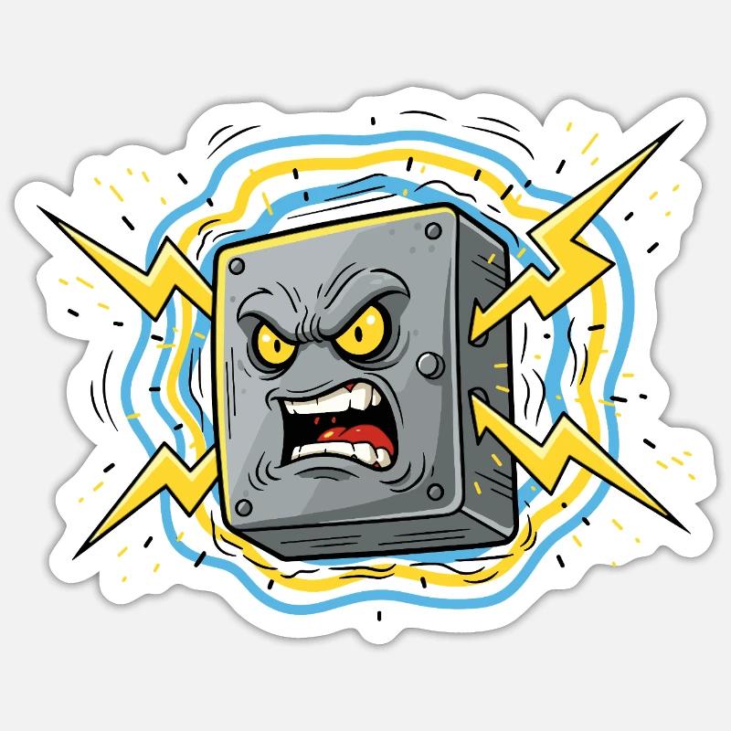 Sticker taille S (10 x 10 cm) - 