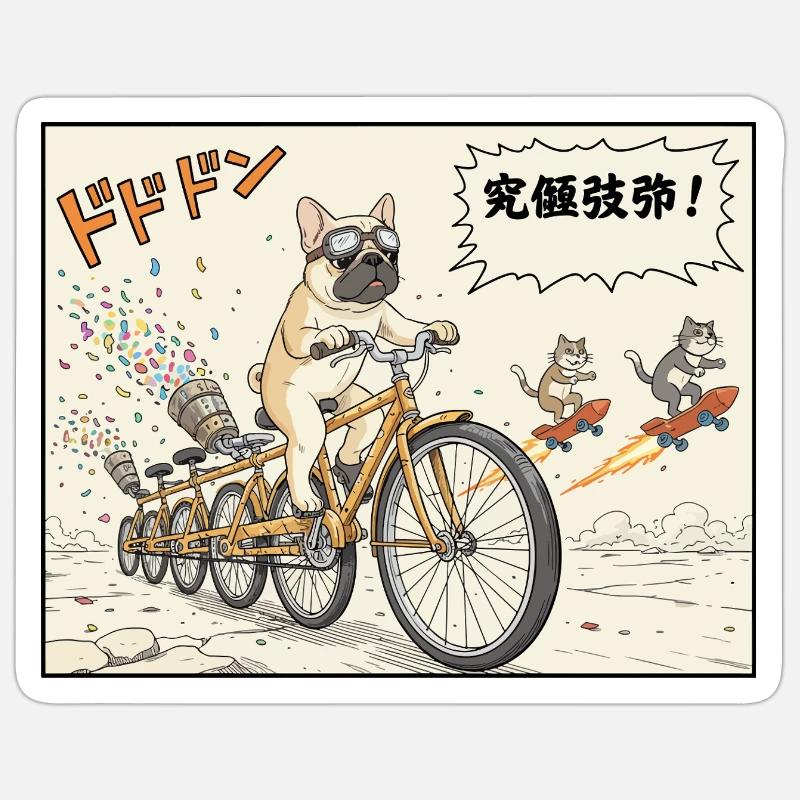 Sticker taille S (10 x 10 cm) - 