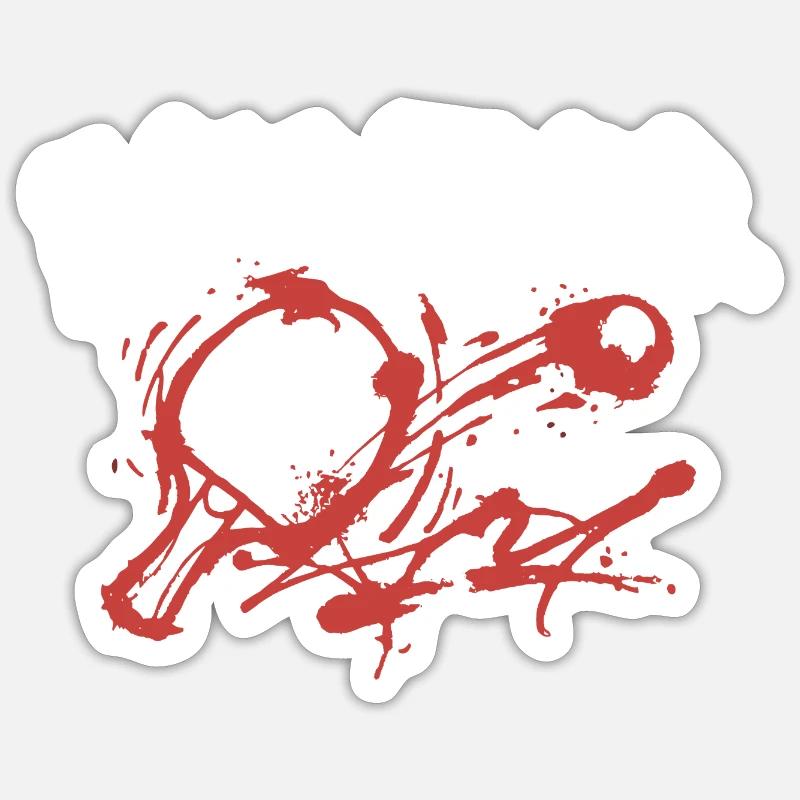 Spin Controller Graffiti Sticker Größe S (10 x 10 cm)