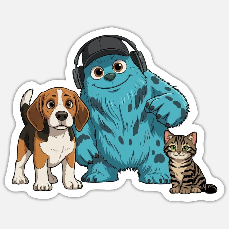 Sticker taille S (10 x 10 cm) - 