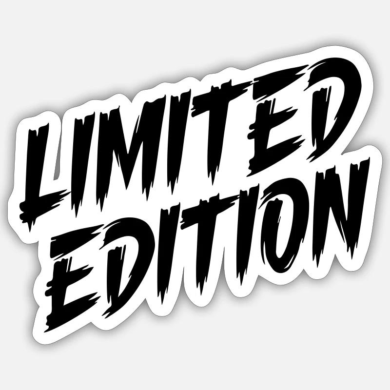 Limited Edition - Sticker Größe S (10 x 10 cm) - Mattweiß