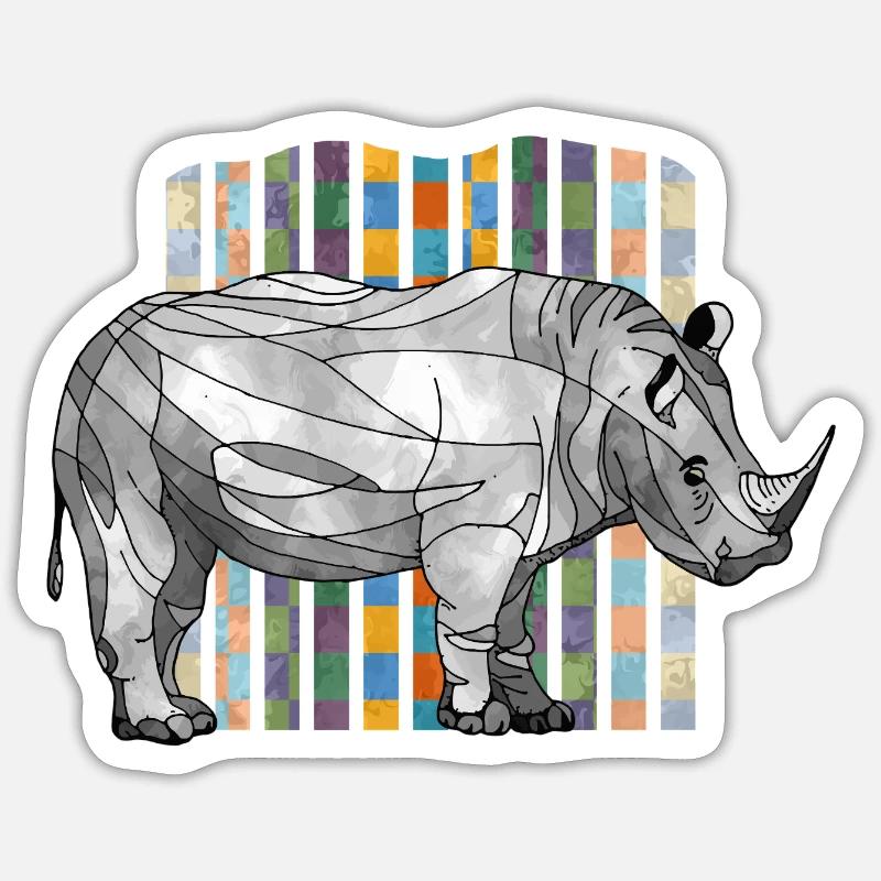 Sticker taille S (10 x 10 cm) - 