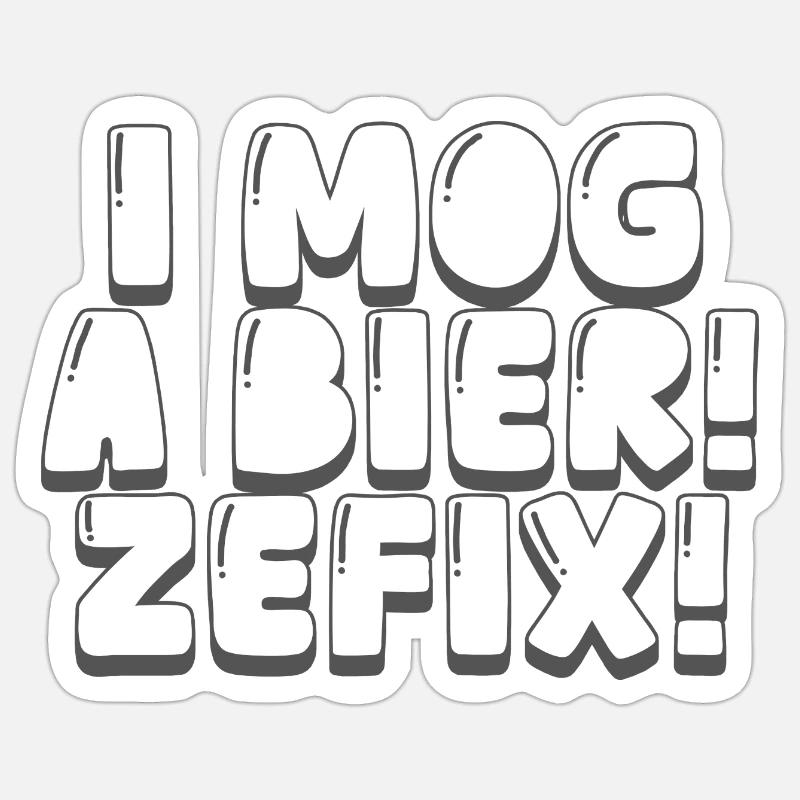 Sticker Größe S (10 x 10 cm) -