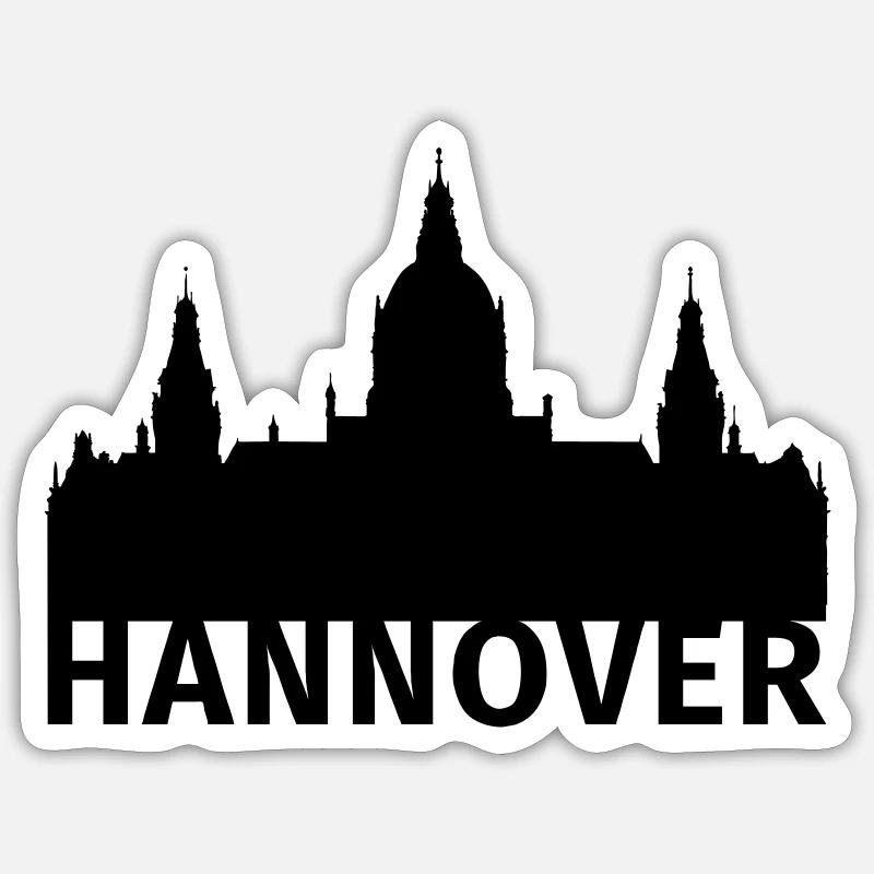 Hannover Sticker Größe S (10 x 10 cm)