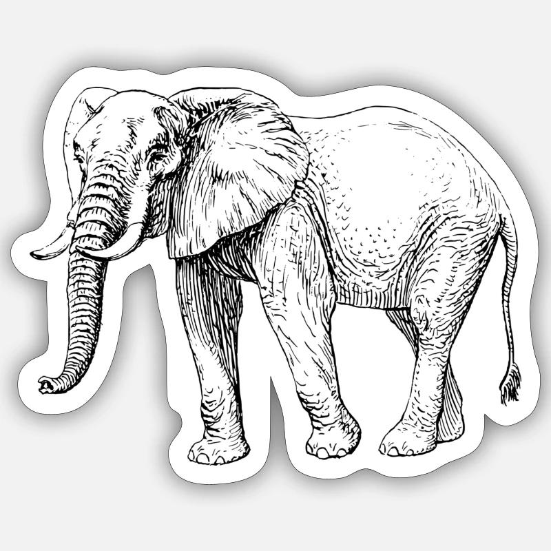 Sticker taille S (10 x 10 cm) -