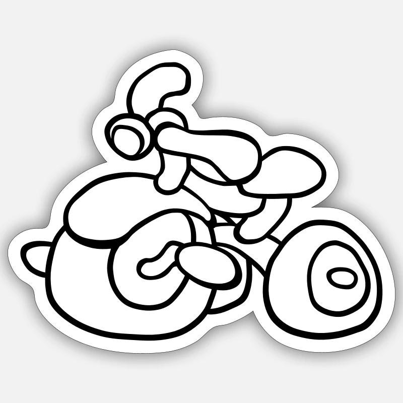 Sticker taille S (10 x 10 cm) - 