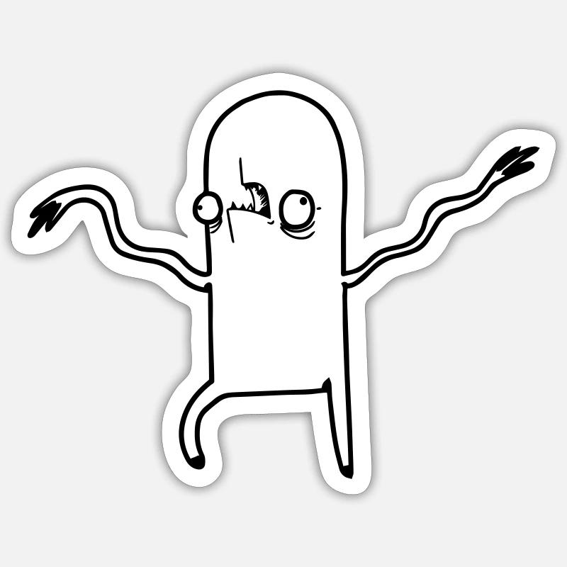 Sticker taille S (10 x 10 cm) - 