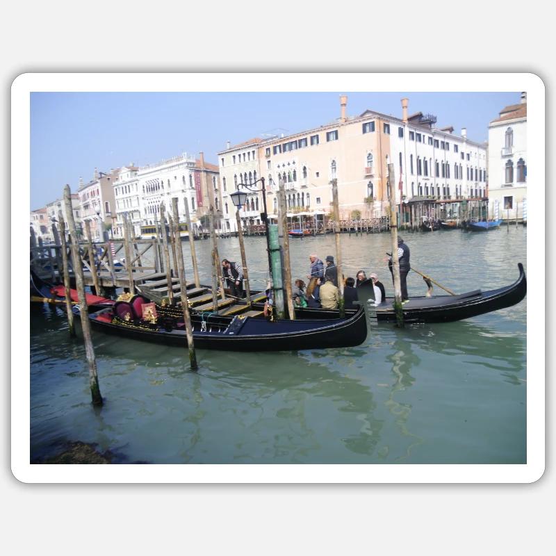 Venedig Sticker Größe S (10 x 10 cm)