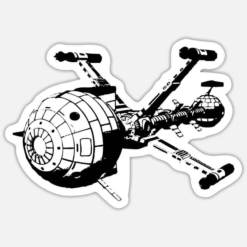 Capitaine Future - Comète Sticker taille S (10 x 10 cm)