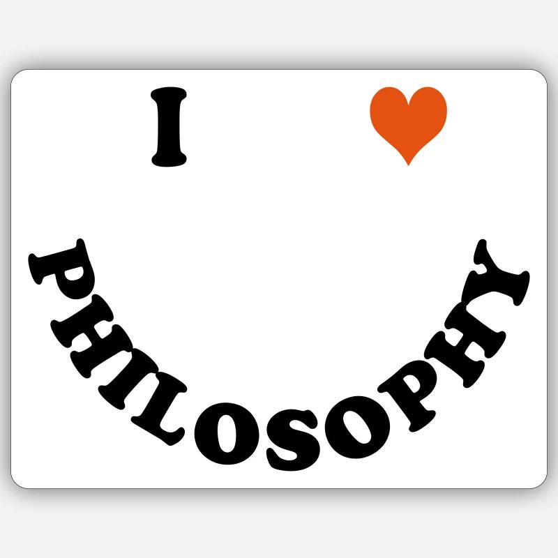 Philosophy Sticker size S (10 x 10 cm)