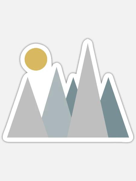 - Sticker size S (10 x 10 cm) - white matte