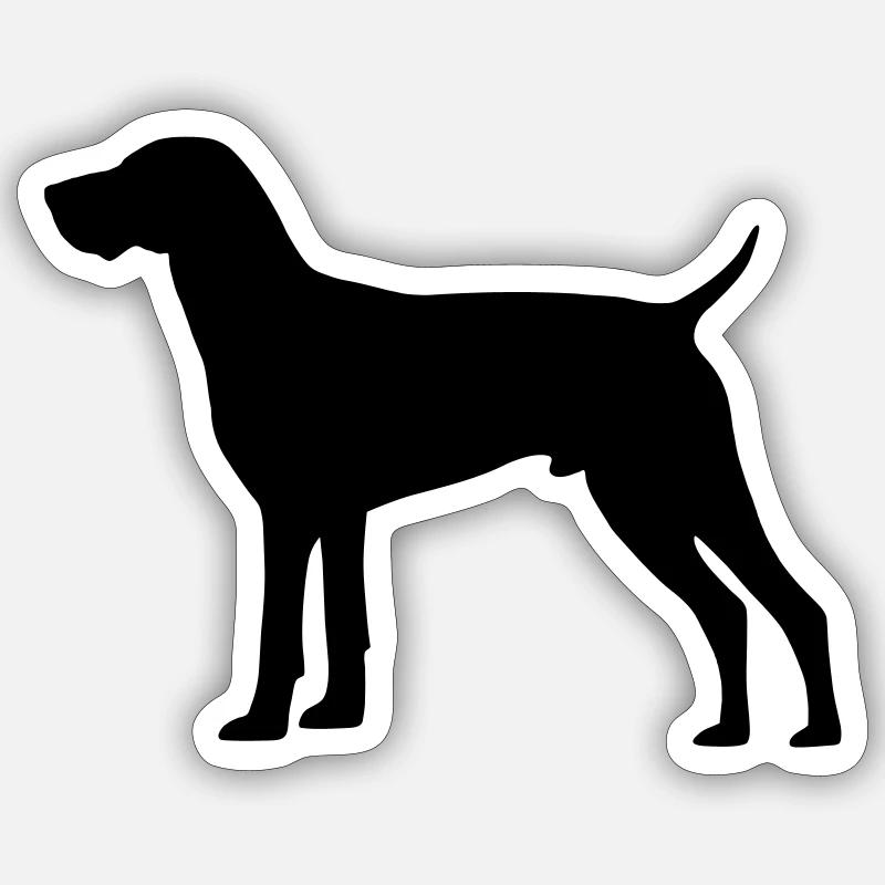 German Shorthaired Pointer Sticker size S (10 x 10 cm)