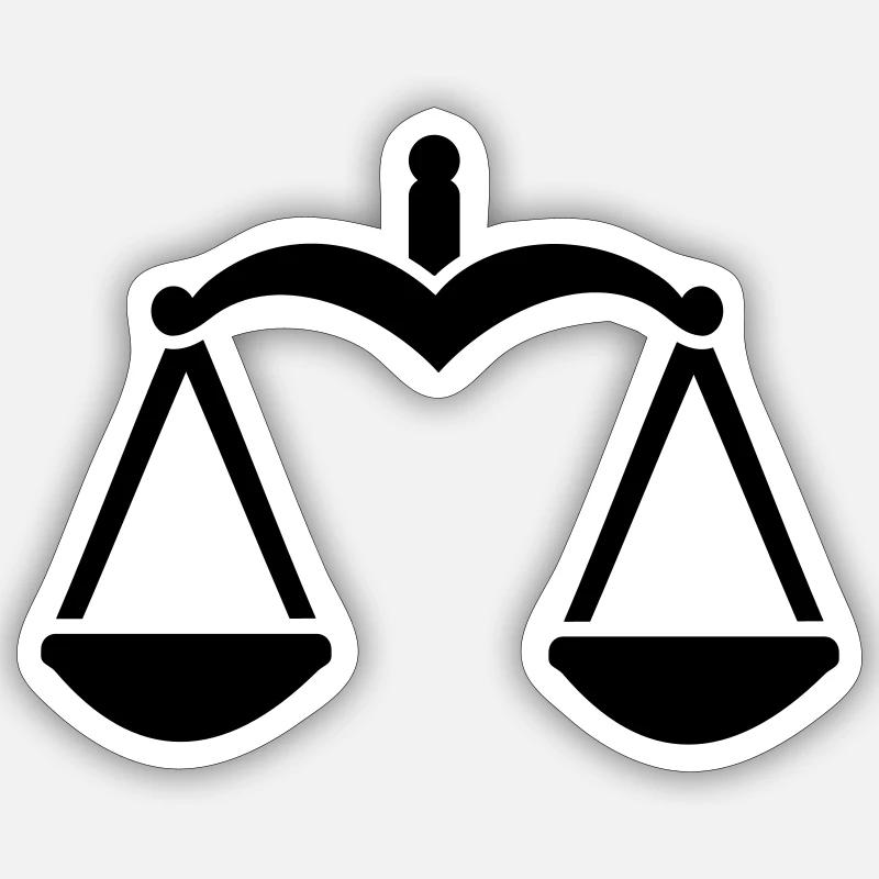 Balance Sticker taille S (10 x 10 cm)