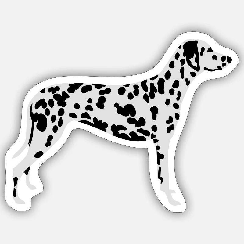 Dalmatien Sticker taille S (10 x 10 cm)