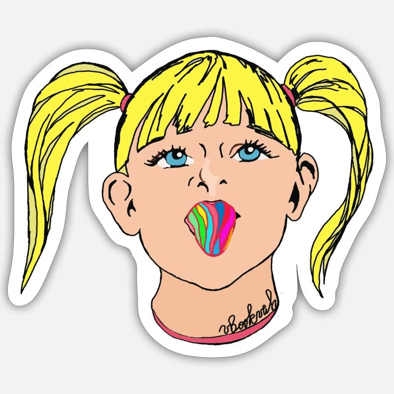 Sticker Größe S (10 x 10 cm) -
