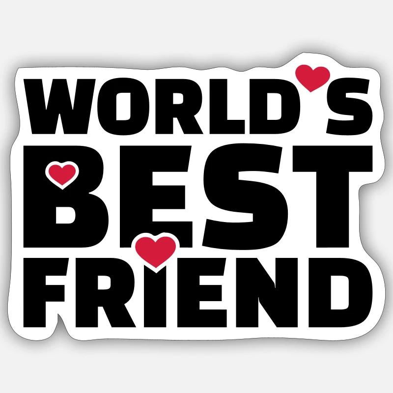 Freund Sticker Größe S (10 x 10 cm)