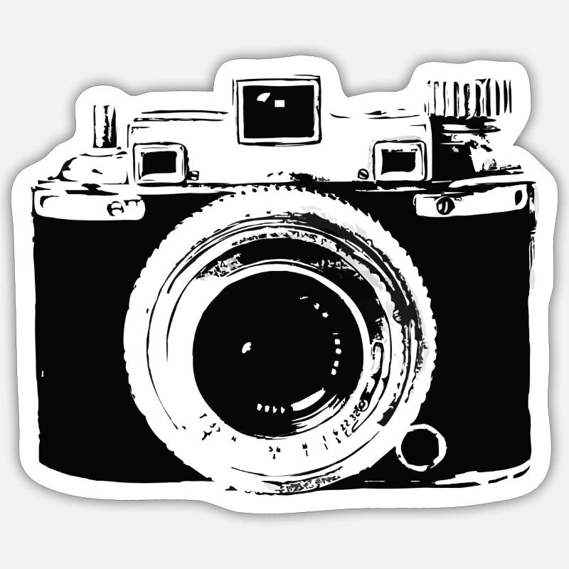 camera Sticker size S (10 x 10 cm)