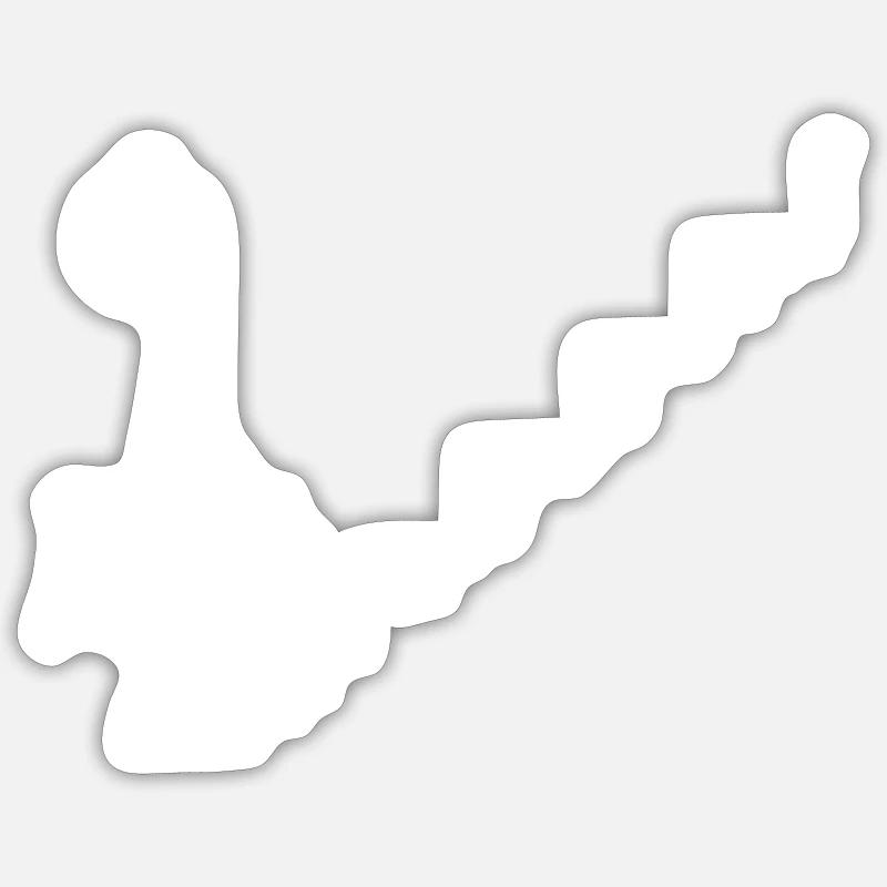 success Steps Sticker size S (10 x 10 cm)