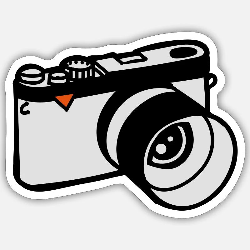 Caméra Sticker taille S (10 x 10 cm)