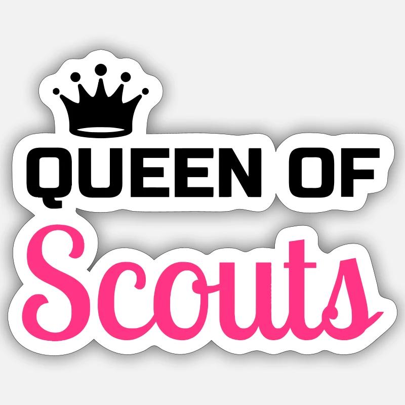 scout / scouting / scoutisme / guide Sticker taille S (10 x 10 cm)