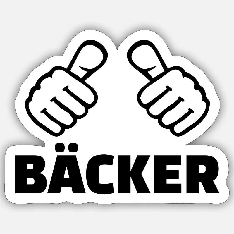 Sticker Größe S (10 x 10 cm) - 