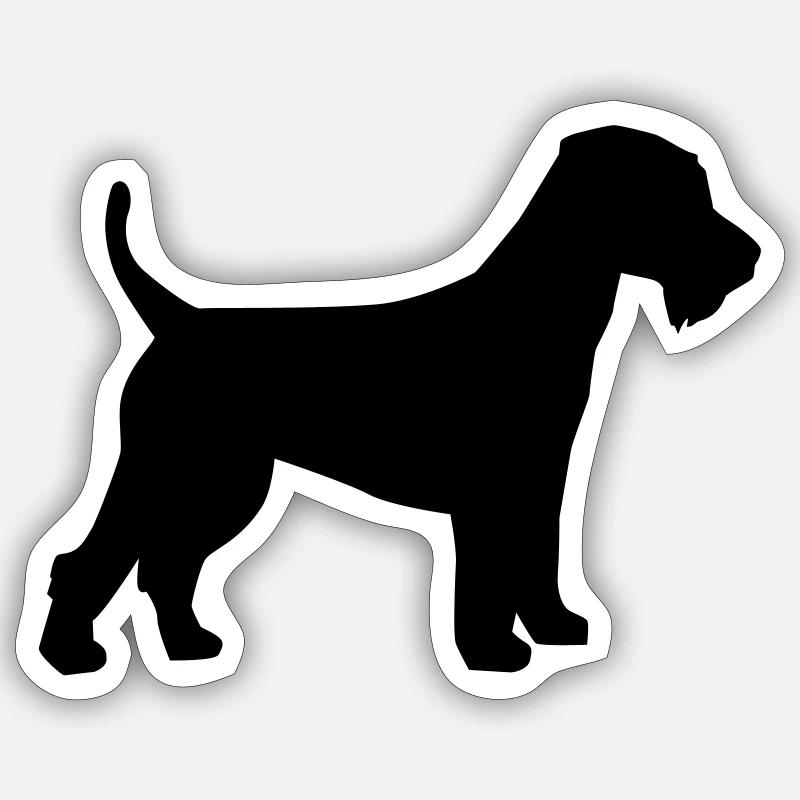 Welsh Terrier Sticker size S (10 x 10 cm)