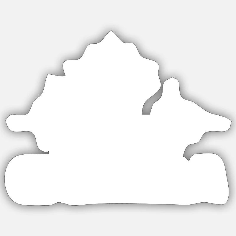 Kanada - Sticker Größe S (10 x 10 cm) - Mattweiß
