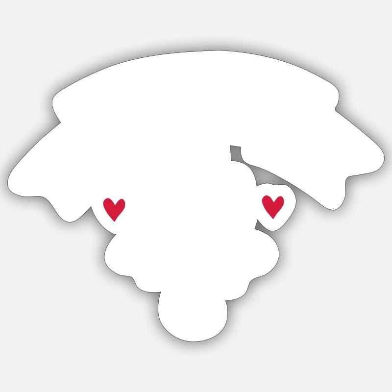 Sticker Größe S (10 x 10 cm) - 
