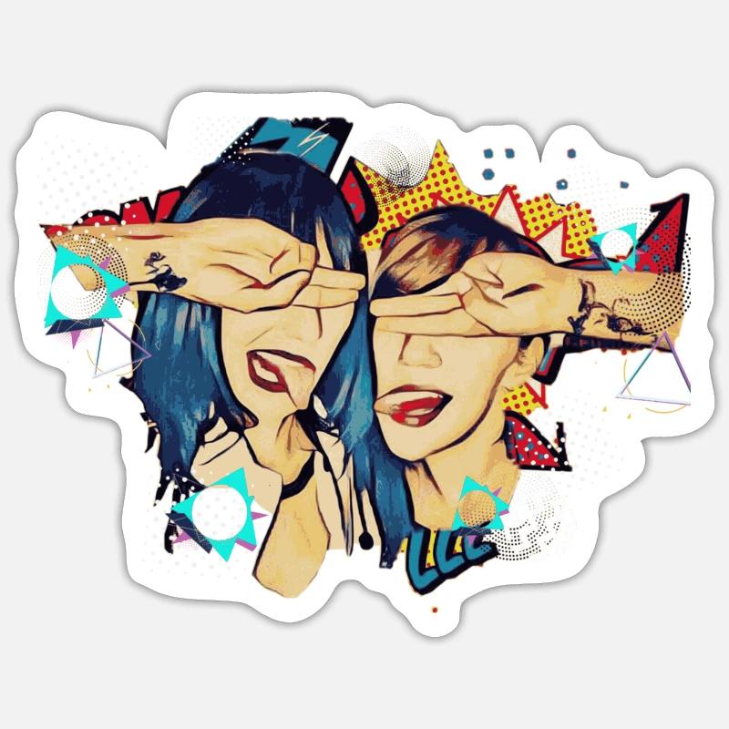 Sticker size S (10 x 10 cm) - 