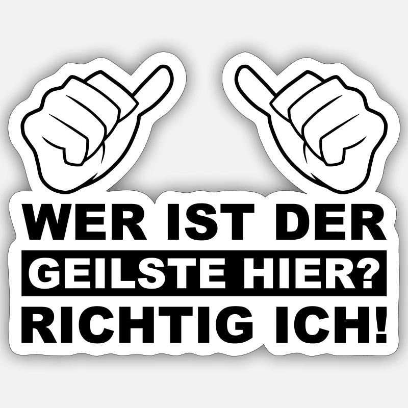 Sticker Größe S (10 x 10 cm) - 