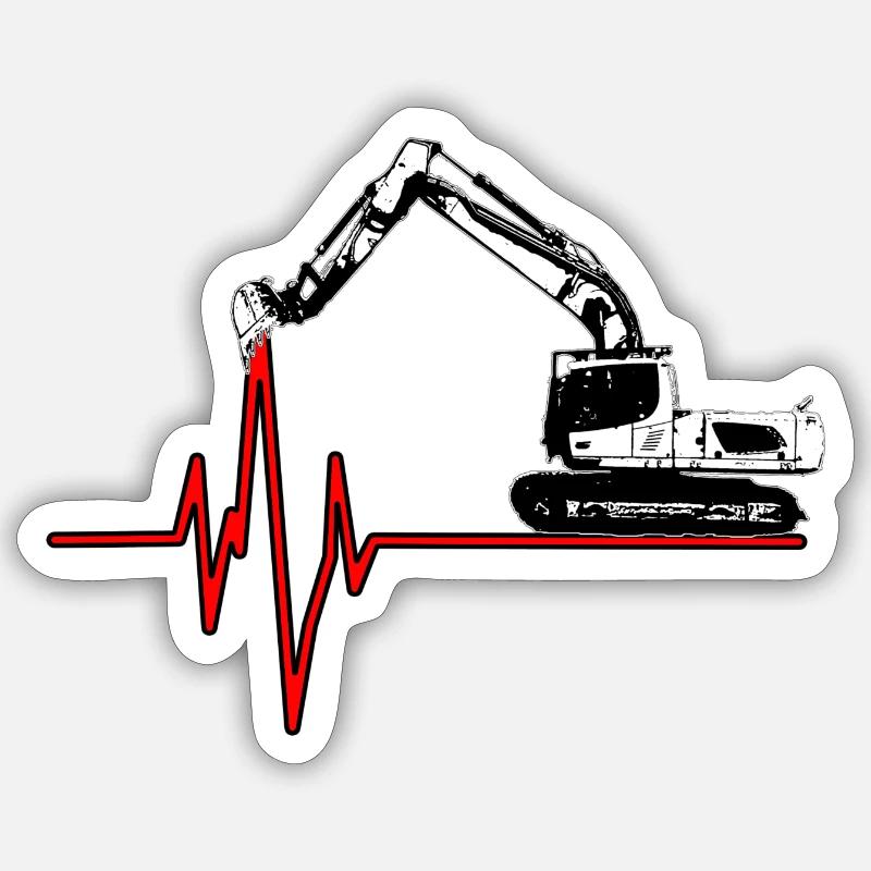 Sticker Größe S (10 x 10 cm) - 