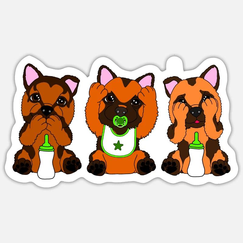 Sticker taille S (10 x 10 cm) - 