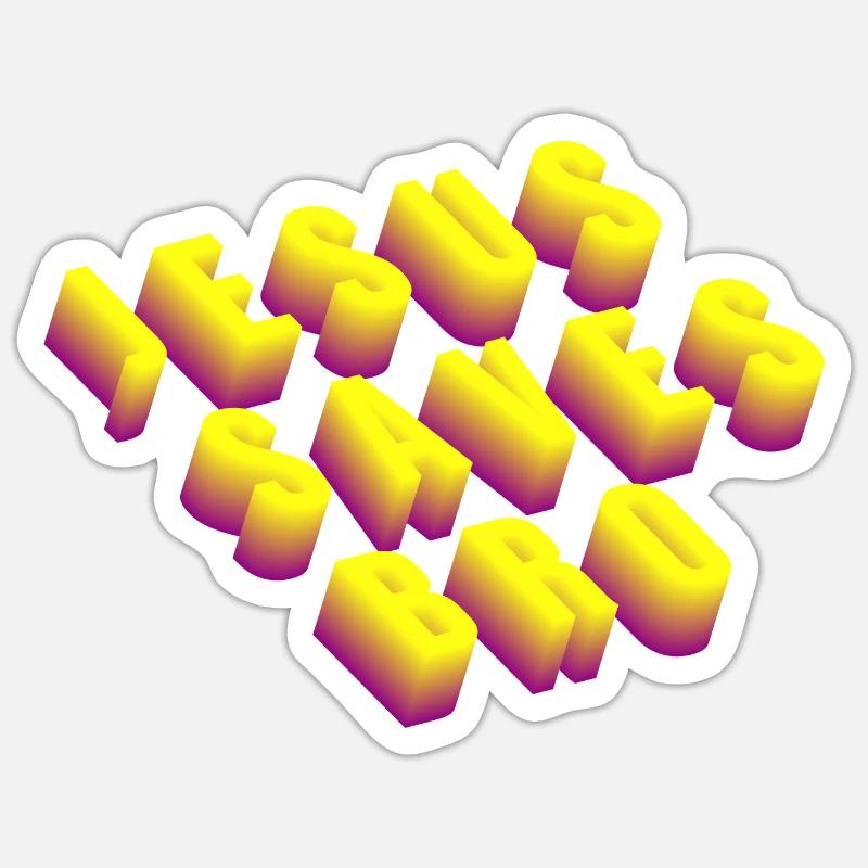 Sticker taille S (10 x 10 cm) - 