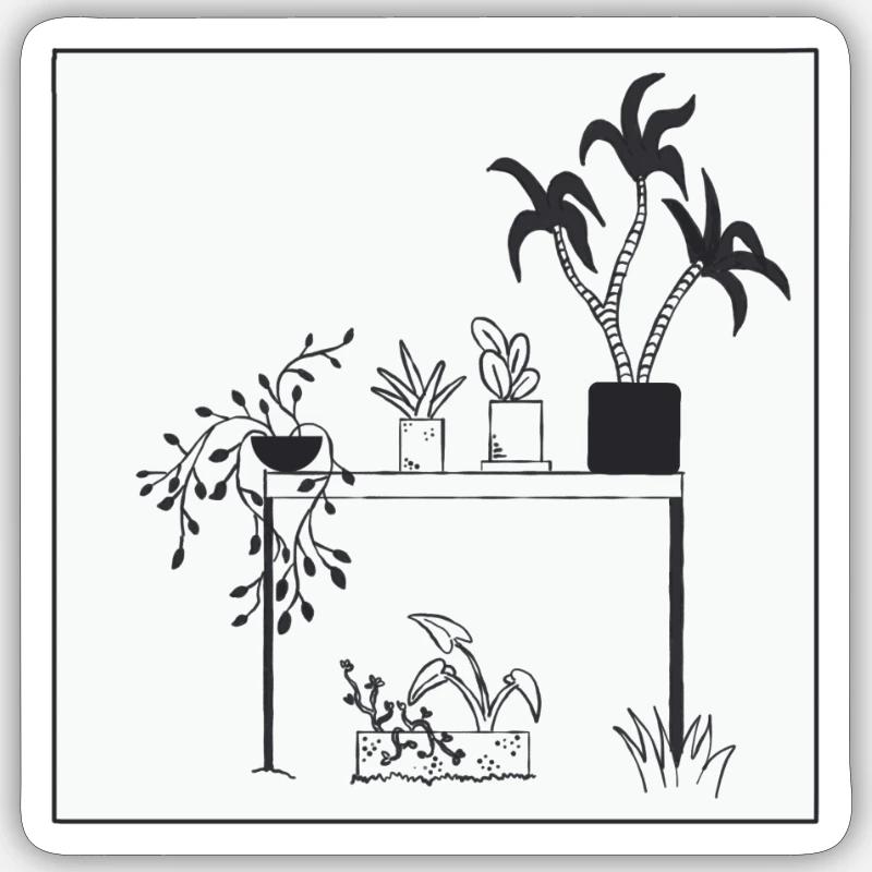 Sticker Größe S (10 x 10 cm) - 