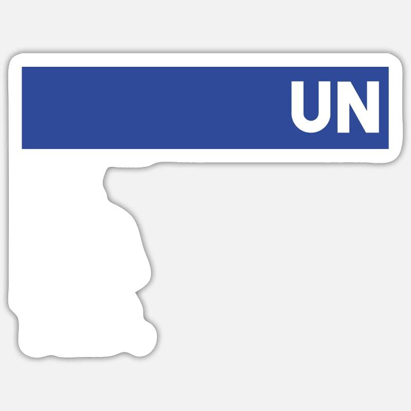 invincible invincible invaincu Sticker taille S (10 x 10 cm)