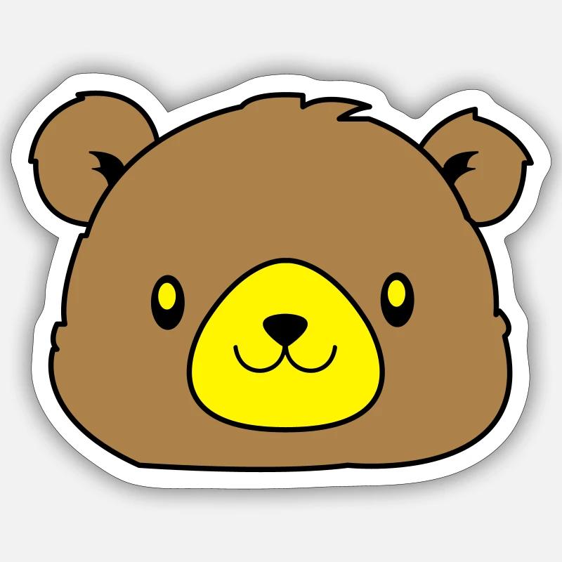 bär Sticker taille S (10 x 10 cm)
