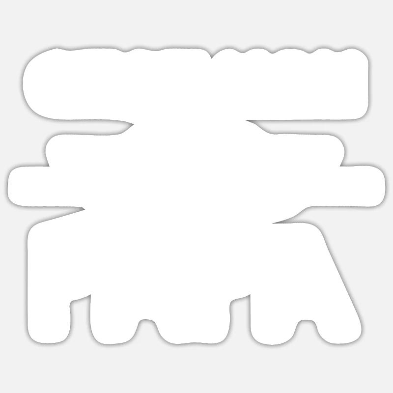 Sticker taille S (10 x 10 cm) - 