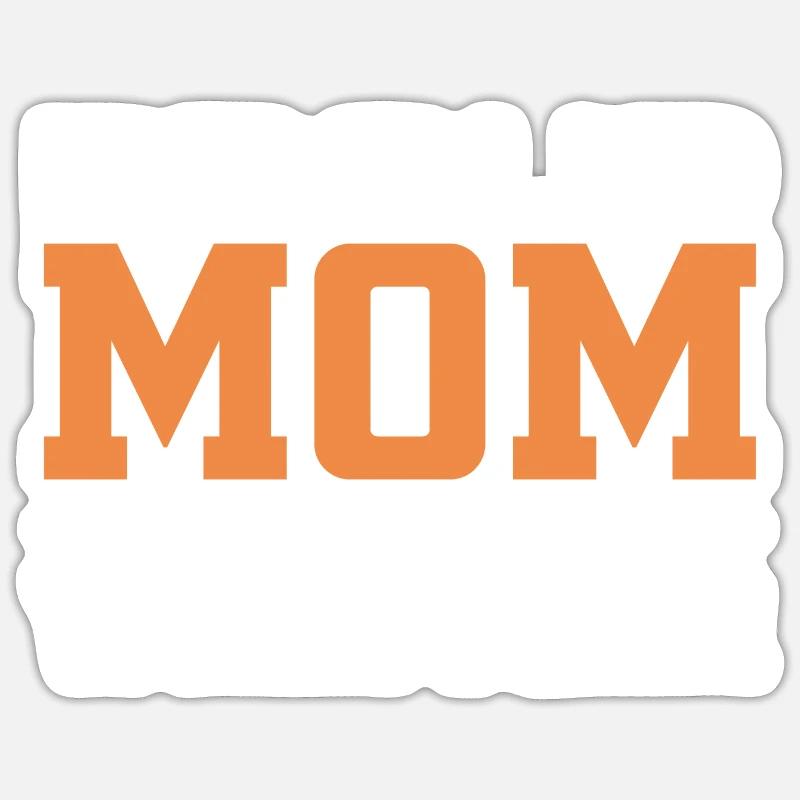 Ringer-Mama Stolze Mutter eines Ringers Mama Liebl Sticker Größe S (10 x 10 cm)