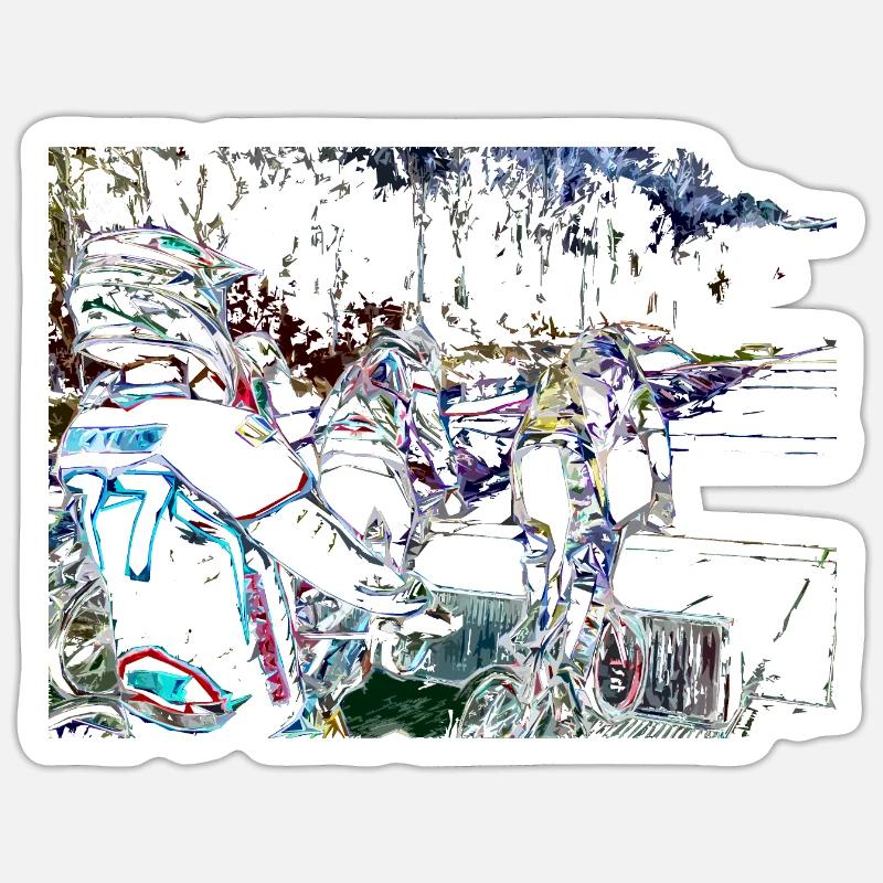 Sticker Größe S (10 x 10 cm) - 