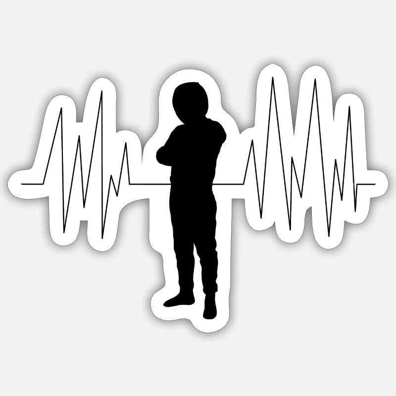 racing driver - Sticker size S (10 x 10 cm) - white matte