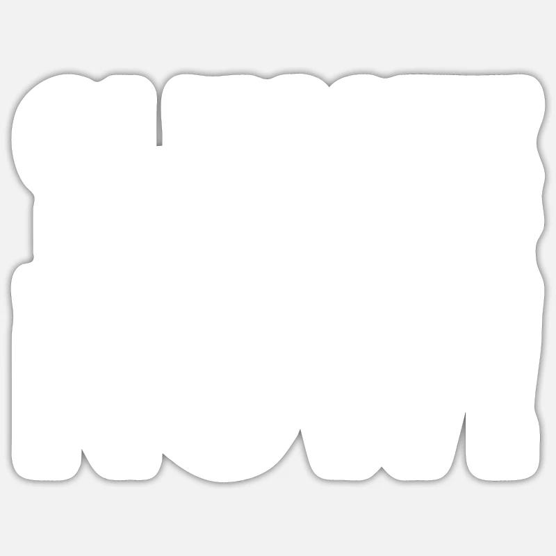 Sticker Größe S (10 x 10 cm) - 