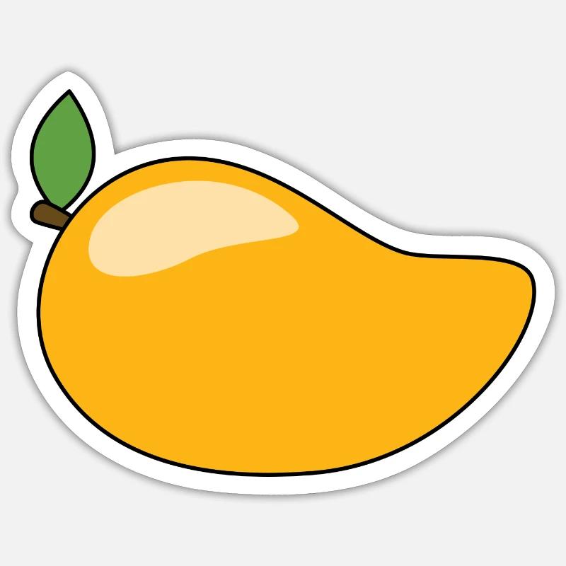 Mango Sticker Größe S (10 x 10 cm)