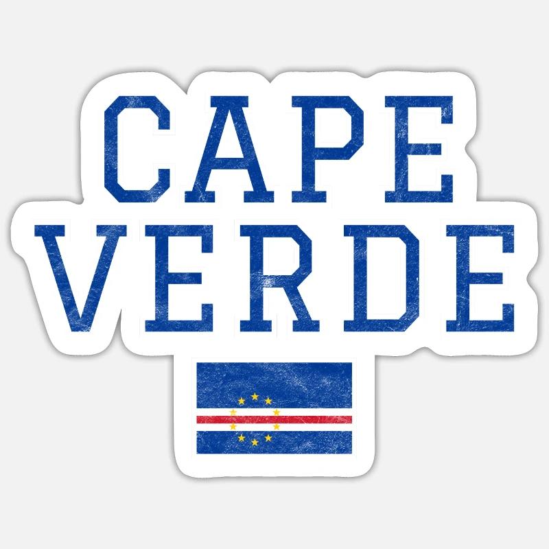 Cap-Vert Sticker taille S (10 x 10 cm)