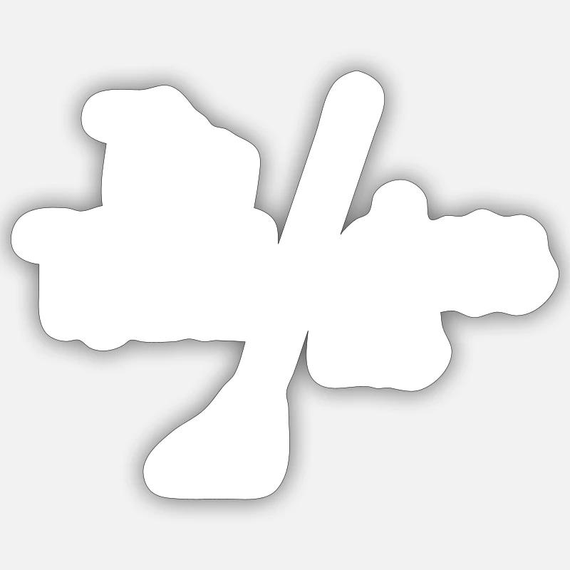 Sticker taille S (10 x 10 cm) - 