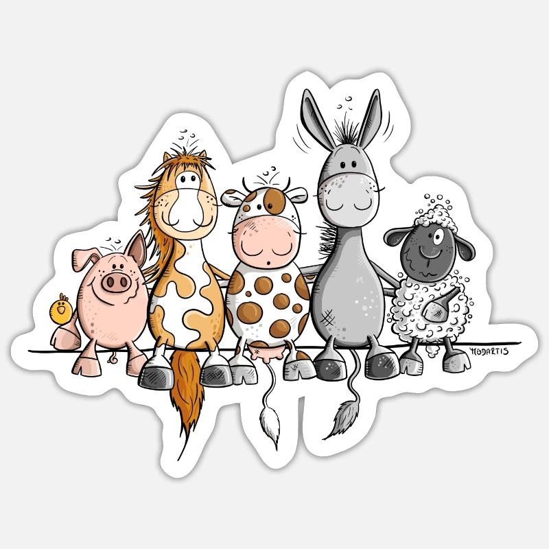 Sticker Größe S (10 x 10 cm) - 